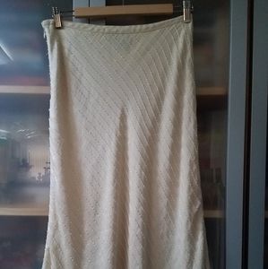 Ralph Lauren Creamy White beaded skirt